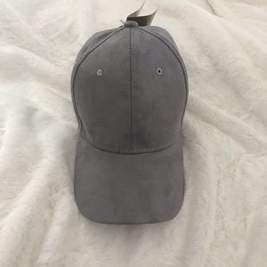 Francesca’s Suede Baseball Hat